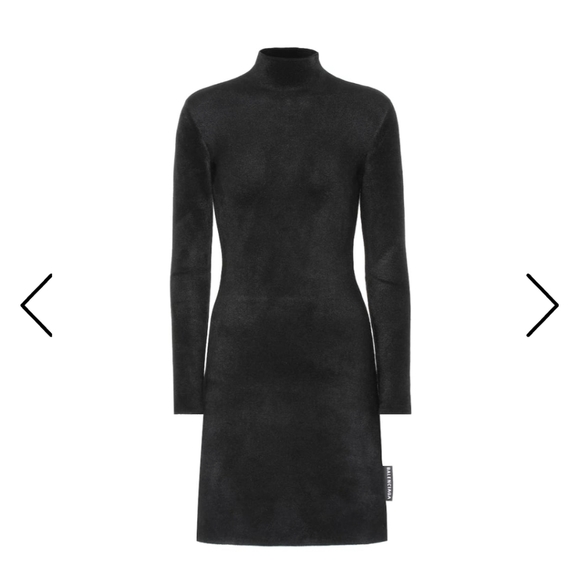 Balenciaga fleece mini dress - Picture 8 of 9